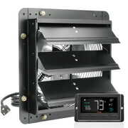 Rent to own BENTISM Shutter Exhaust Fan Shop Exhaust Fan 12'' Remote Control Wall-mount Attic