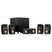 Rent to own klipsch reference theater pack 5.1 channel surround sound system, wireless high fidelity subwoofer, wall mountable design, spmor mouse pad