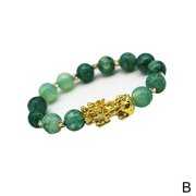 Rent to own Chinese Good Lucky Charm Feng Shui Wealth Bracelets Jade Jewelry W0P9
