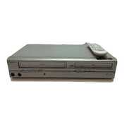 Rent to own Emerson EWD2004 DVD VCR Combo Dvd Player Vhs Player with Remote and Cables (Used)