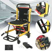 Rent to own DIYAREA Portable Electric Stair Chair Lift - Battery Track Climbing Wheelchair, Assist Stair Lifting Chair (Load Capacity 350 lb)