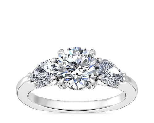 Rent to own Caratup IGI Certified 2.30 Ct Luxurious Round Shape Lab Grown Diamond Engagement Ring for Gift Solid 950 Platinum Size 7 (F-G/VS1)