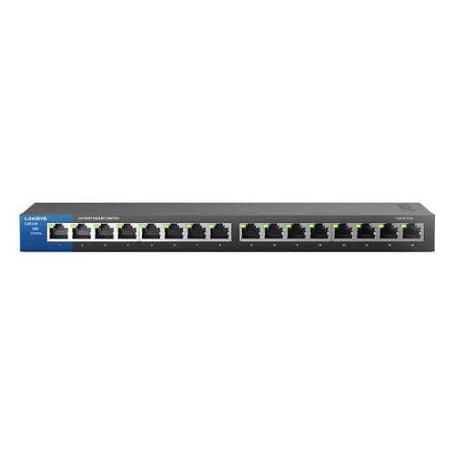 Rent to own Linksys - Business 16-Port Gigabit Desktop Switch - Black