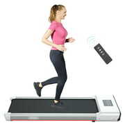 Rent to own SSPHPPLIE Under Desk Treadmill, Ultra-Quiet with Remote Control- Walking Jogging for Home/Office Use (White)