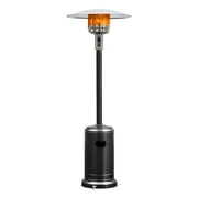 Rent to own Costway 48000 BTU Propane Patio Heater Standing LP Gas Steel W/ Wheels Black