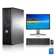 Rent to own Restored Dell Optiplex Desktop Computer 3.0 GHz Core 2 Duo Tower PC, 6GB, 500GB HDD, Windows 10 Home x64, 17" Monitor, USB Mouse & Keyboard (Refurbished)