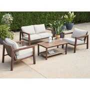 Rent to own Better Homes & Gardens Willow Springs 4 Piece Conversation Set