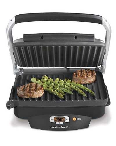 Rent to own Hamilton Beach - Steak Lover's Indoor Grill - Black