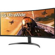 Rent to own LG Ultrawide 34WP60C-B 34" UW-QHD Curved Screen Gaming LCD Monitor, 21:9