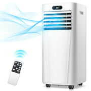 Rent to own ZAFRO 8,000 BTU Portable Air Conditioner with Cooling, Dehumidifier, Fan 3-in-1 for Room&Office(300 Sq.Ft/White)
