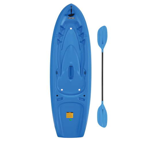 Rent To Own - Lifetime Recruit 6.5 ft Youth Sit-on-Top Kayak, Dragonfly Blue
