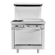Rent to own WMAOT 36" Stainless Steel Gas Range Stove