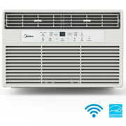 Rent to own Restored Midea 8,000 BTU 115V Smart Window Air Conditioner with Comfort Sense Remote, White, MAW08S1WWT (Refurbsihed)