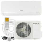 Rent to own ROVSUN 12,000 BTU Mini Split AC/Heating System with Inventer, 20 SEER 115V Energy Saving Ductless Split-System Air Conditioner with Pre-Charged Condenser, Heat Pump, Remote Control & Installation Kit