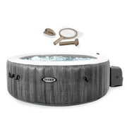 Rent to own Intex PureSpa Plus Greywood Inflatable Hot Tub Jet Spa with Accessory Kit