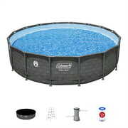 Rent to own Coleman Power Steel 16 ft. x 42 in. Round Above Ground Pool Set