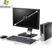 Rent to own Windows 7 Pro Dell OptiPlex 3020 Desktop Computer, Intel Corei5 Dual-core (2 Core) 3.50 GHz, 16GB RAM DDR3 2TB HDD, Small Form Factor with 17" LCD Monitor