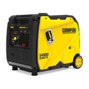 Rent to own Champion Power Equipment 200986 4500-Watt Portable Inverter Generator, RV Ready