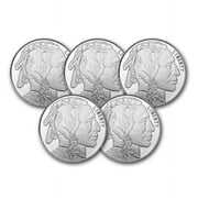 Rent to own 1 oz Silver Round - Buffalo (Lot of 5) - Walmart