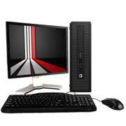 Rent to own HP Desktop Computer 800G1 Intel Core I5,16GB RAM,500GB HDD, Windows 10 Pro, Keyboard and Mouse, WIFI, HDMI Adapter includes 19in Monitor