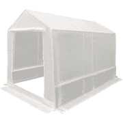 King Canopy Greenhouse Storage Shed 7-Feet by 12-Feet, 1.5-Inch Steel ...