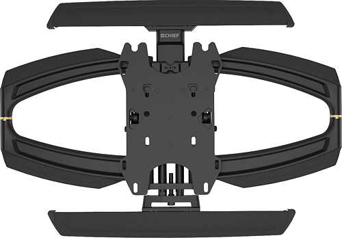 Rent to own Chief - Thinstall Swing Arm TV Wall Mount for Most 37-58" Flat-Panel TVs - Extends 25" - Black