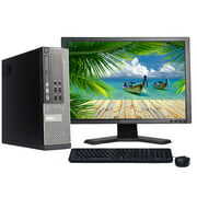 Rent to own Dell OptiPlex Desktop Computer 9020 SFF Core i7 Processor 8GB Memory 1TB HD DVD Wi-Fi with a 22" LCD Monitor - PC Windows 10