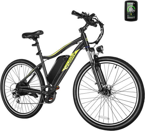 Rent to own Heybike RaceMax: 27.5" Electric Mountain Bike with 500W Motor, 48V 12.5AH Battery, Shimano 7-Speed, and Front Suspension ebike