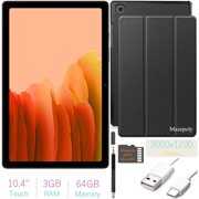 Rent to own Refurbished Samsung SM-T500 Galaxy Tab A7 10.4 inch TFT Display Wi-Fi Tablet, Bluetooth, 3GB RAM, 64GB, Gold