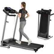 Rent to own Home Foldable Treadmill , Folding Treadmill for Home Workout, Electric Walking Treadmill Machine 12 Preset or Adjustable Programs 250 LB Capacity