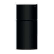 Rent to own Frigidaire FFHT1835VB 30"" Top Freezer Refrigerator with 18 cu. ft. Total Capacity  2 Full Width Glass SpaceWise Refrigerator Shelves  1 Full Width Wire Freezer Shelf  and Reversible Door  in Black