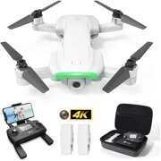 Rent to own Holy Stone HS510 GPS Drone for Adults with 4K UHD Wifi Camera, FPV Quadcopter Foldable for Beginners with Brushless Motor, Return Home, Follow Me,2 Batteries and Storage Bag, Grey