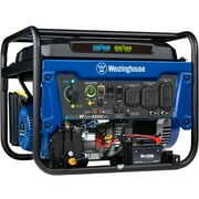 Rent to own Westinghouse 6600 Peak Watt Home Backup Dual Fuel Portable Generator w/ Remote Electric Start & CO Sensor