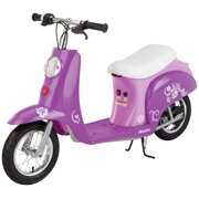 Rent to own Razor Pocket Mod - 24V Miniature Euro-Style Electric Scooter, Vintage-Inspired Design, Hidden Storage below Cushioned Seat, Up to 15 mph and Up to 40 min Ride Time