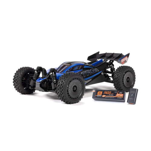 Rent to own unknown ARRMA 1/14 TYPHON GROM 223S DSC 4X4 RTR Brushless Buggy Battery & Charger Included Blue ARA2306ST2