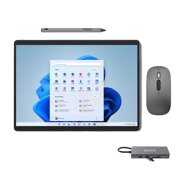 Rent to own Surface Pro 8 13" (2880x1920) Touchscreen Tablet Platinum, Intel Quad-Core i5-1135G7, 8GB RAM, 128GB SSD, USB-C 4.0, WiFi 6, Win 11 w/Mytrix Digital Pen, USB-C 11-in-1 Hub, Wireless Mouse