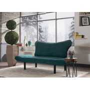 Rent to own Charlize Modern Living Room Convertible Sleeper Foam Love Seat