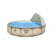 Rent to own Coleman Steel Pro Max 14' x 33" Round Metal Frame Above Ground Pool Set