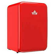 Rent to own HCK 3.2 cu. ft. 65 cans Freestanding Mini retro Fridge with Freezer box