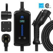 Rent to own WOSHION EV Charger Level 2 Electric Car Charger, 40 Amp 25 Foot for Electric Vehicle, NEMA 14-50 EV Charger J1772, CSA & UL Standards, Energy Star Potable EVSE