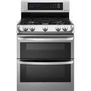 Rent to own LG LDG4313ST 6.9 Cu. Ft. Stainless Double Oven Gas Range