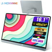 Rent to own Portable Monitor ,MonVane 16.1inch Second External IPS Game ...