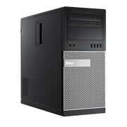 Rent to own Used - Dell OptiPlex 9020, MT, Intel Core i5-4590 @ 3.30 GHz, 8GB DDR3, 4TB HDD, DVD-RW, Wi-Fi, VGA to HDMI Adapter, NEW Keyboard + Mouse, No OS