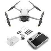 DJI Mini 3 Pro Drone with RC Remote Controller with 2453mAh Intelligent Flight Battery (34-Min Max Flying Time)