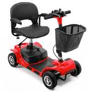 Rent to own Cottinch Mobility Scooter for Seniors, 4 Wheels Electric Powered Wheelchair, Best Gift for Elder, Red