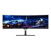 Rent to own Restored Viotek SUW49DA 49 Inch Super Ultrawide Monitor 5120x1440p 120Hz 4ms 1800R 32:9 Dual QHD Gaming Monitor Freesync/G-sync Compatible [Refurbished]