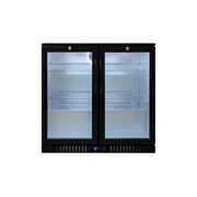 Rent to own 7.4 Cu.Ft Commercial Back Bar Cooler Refrigerator 2 Glass Door