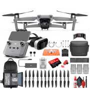DJI Mavic Air 2 Fly More Combo + 64GB Card + Backpack + VR 3D Goggles + More
