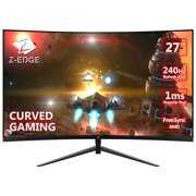 Z-EDGE UG27P 27-Inch Curved Gaming Monitor 240Hz 1ms Full HD 1920x1080 HDMI DP Port