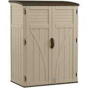 Rent to own Suncast 106 Cubic Feet Extra Large Vertical Outdoor Resin Storage Shed